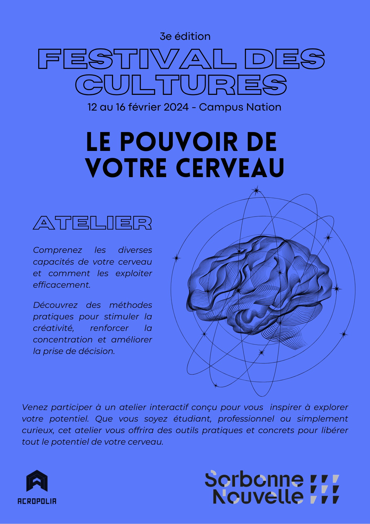 Festival Culture Sorbonne Nouvelle 2024 Acropolia